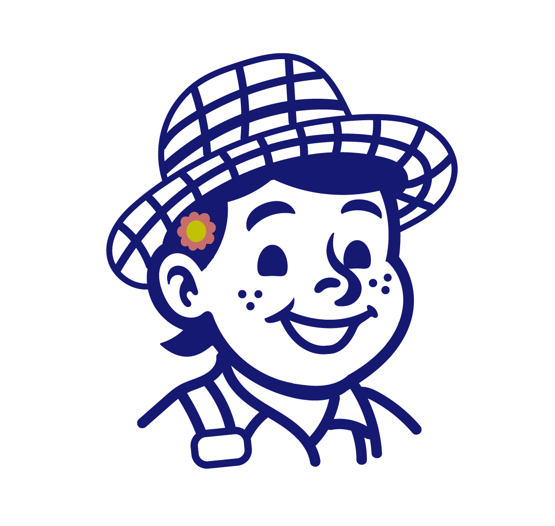 Milo's Flowers mascot variation